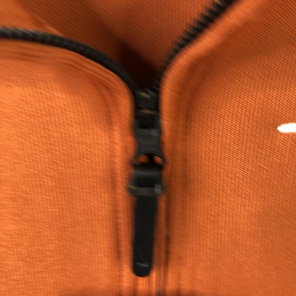 Texas Longhorns Sweatshirt Mens XL Orange NCAA Football Nike Dri Fit Quarter Zip - Picture 15 of 16